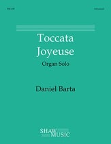 Toccata Joyeuse Organ sheet music cover